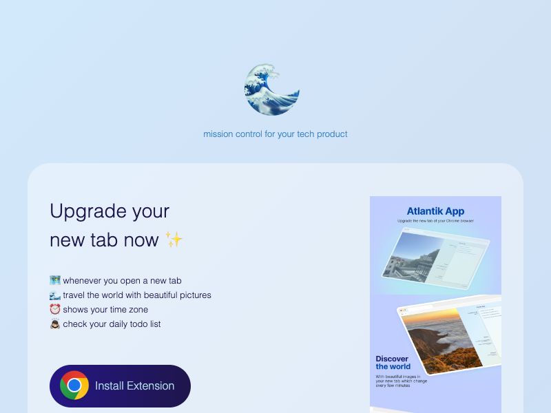 Atlantik App Screenshot