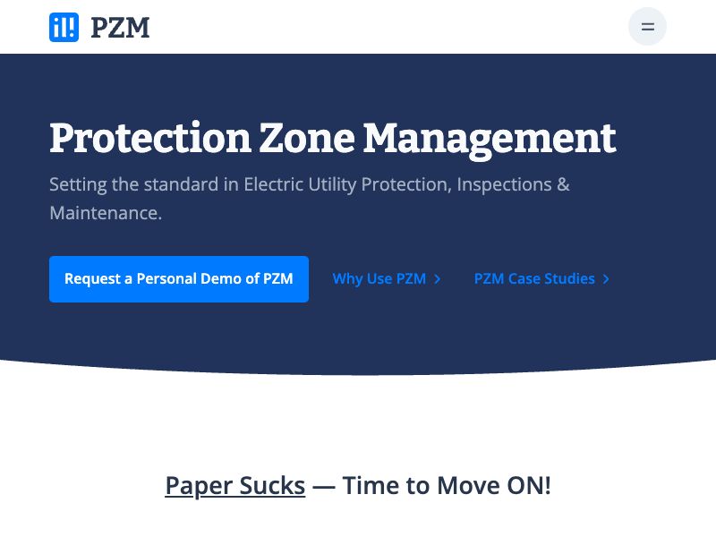 Protection Zone Management Screenshot