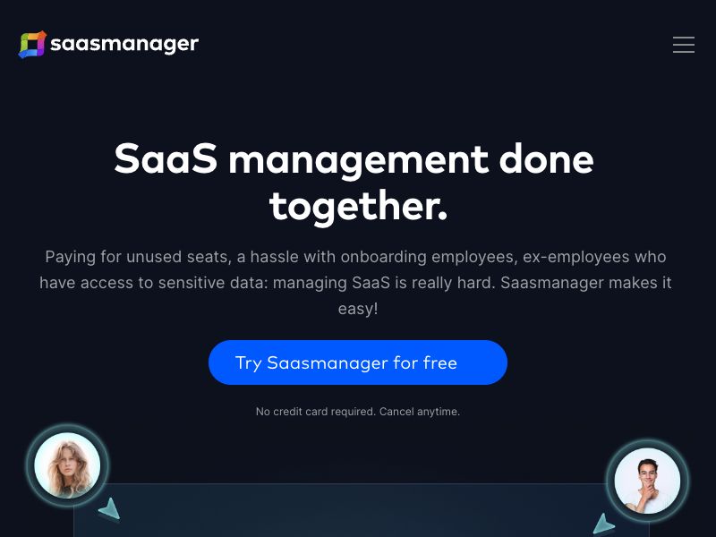 SaaSManager Screenshot