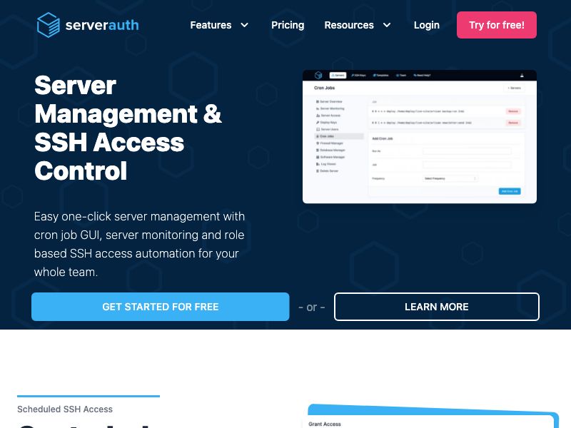 ServerAuth Screenshot