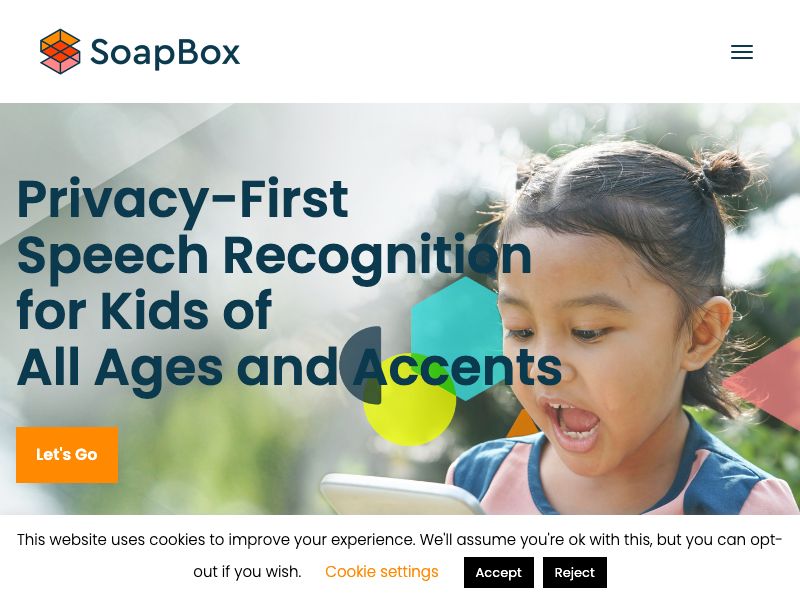SoapBox Labs Screenshot