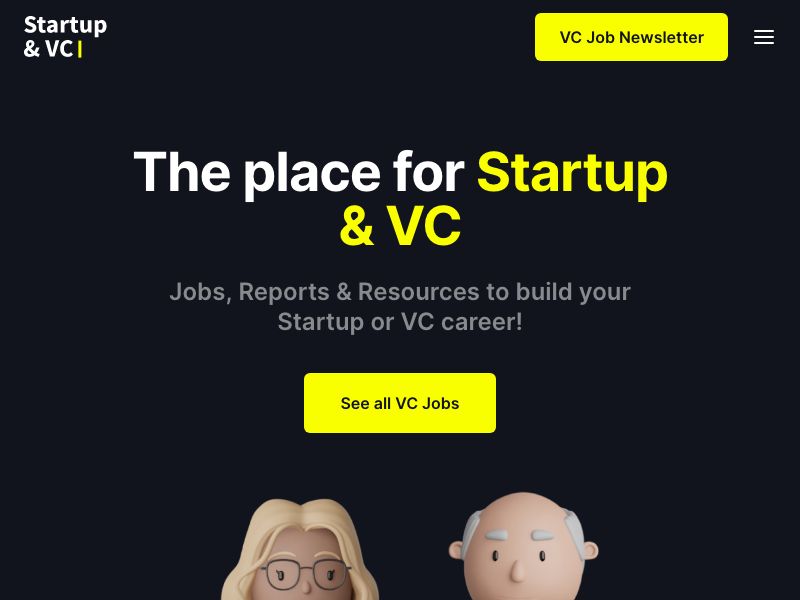 Startup & VC Screenshot