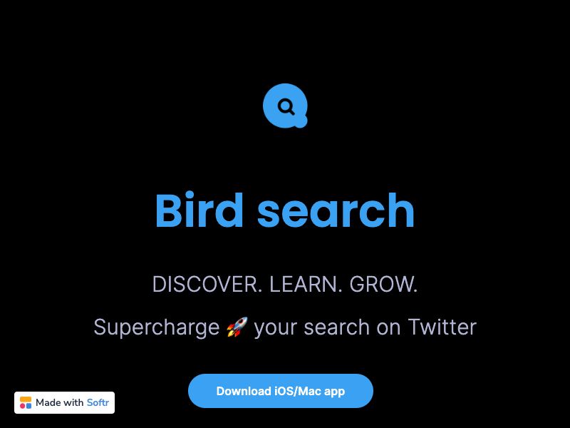 Bird Search Screenshot