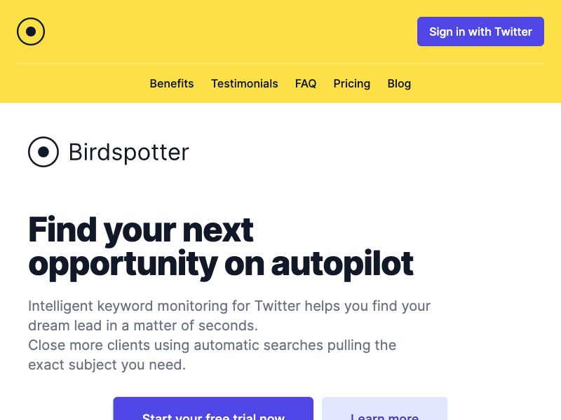 Birdspotter Screenshot