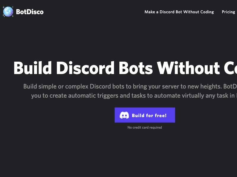 Bot Disco Screenshot