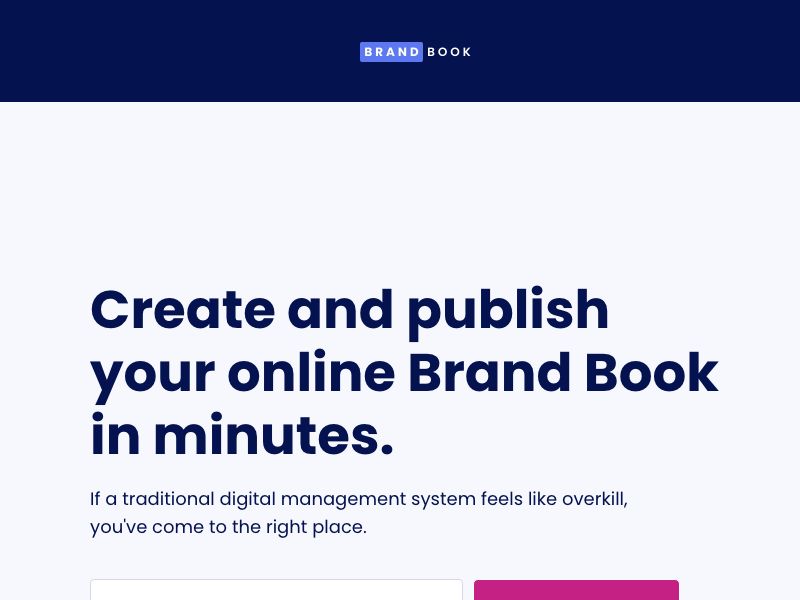 Brand Book Screenshot