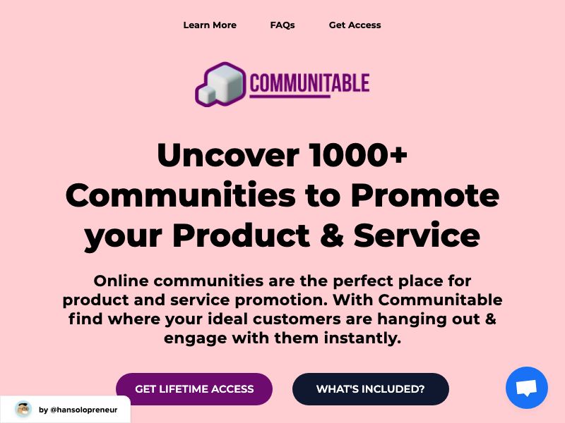 Communitable Screenshot