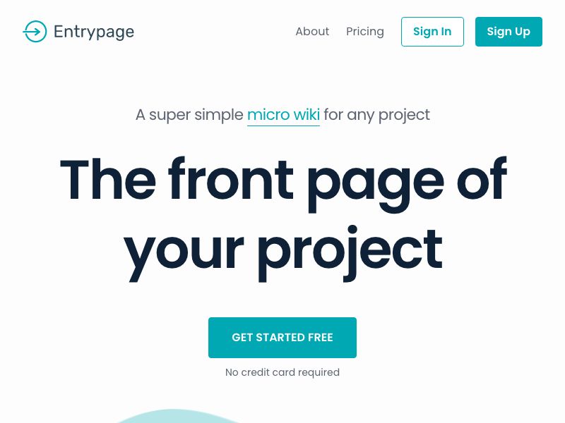 Entrypage