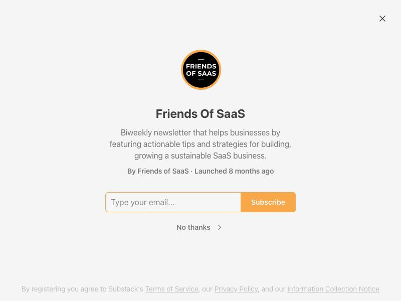 Friends of SaaS