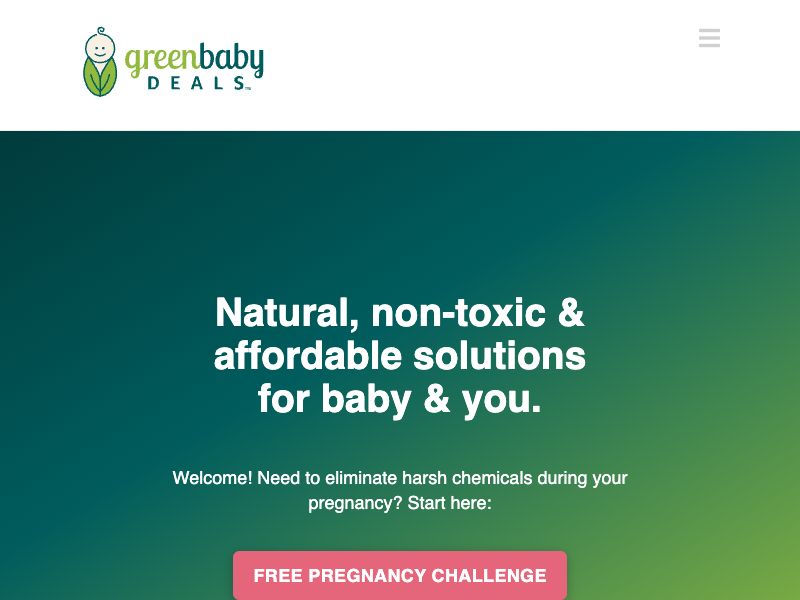 Green Baby Deals Screenshot