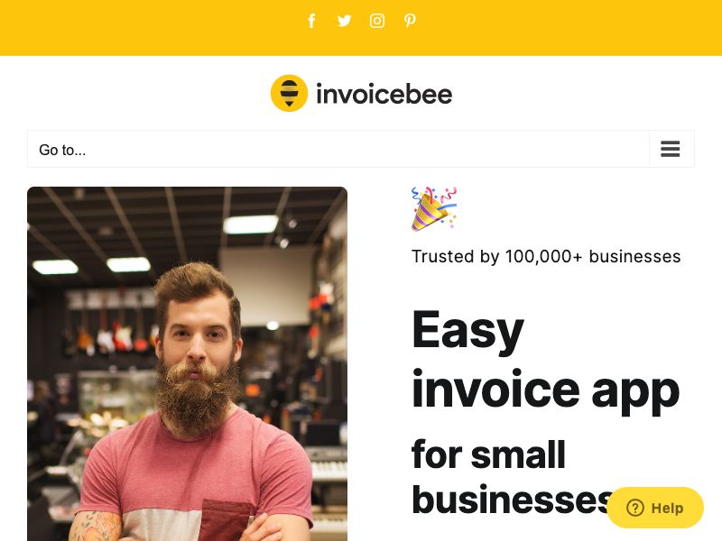 Invoice Bee Screenshot