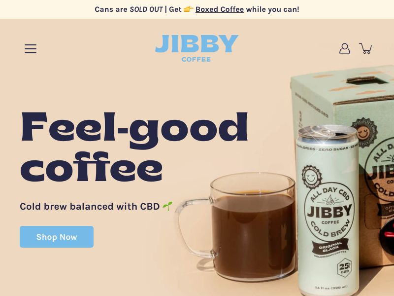 Jibby Coffee Screenshot