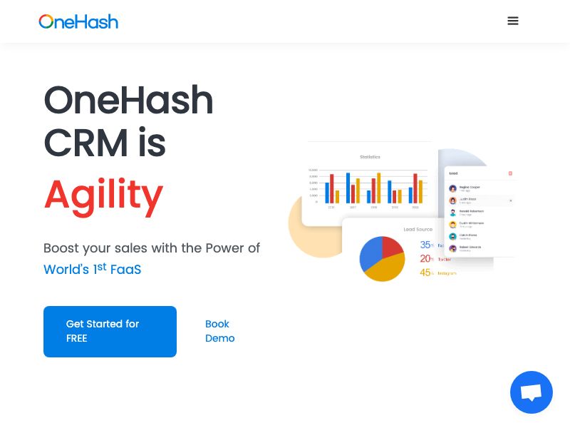 OneHash, Inc. Screenshot