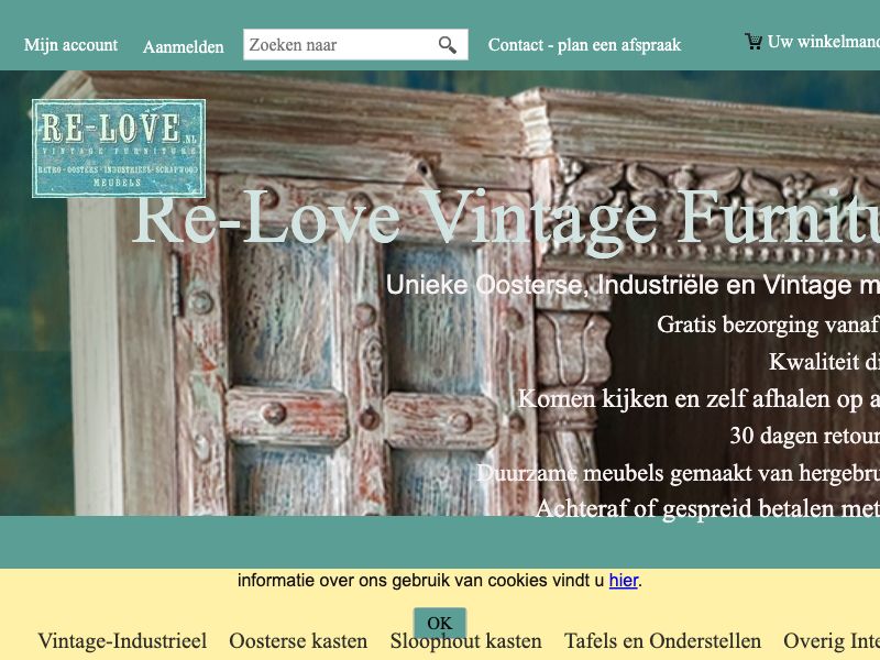 Re-Love Vintage Furniture Screenshot