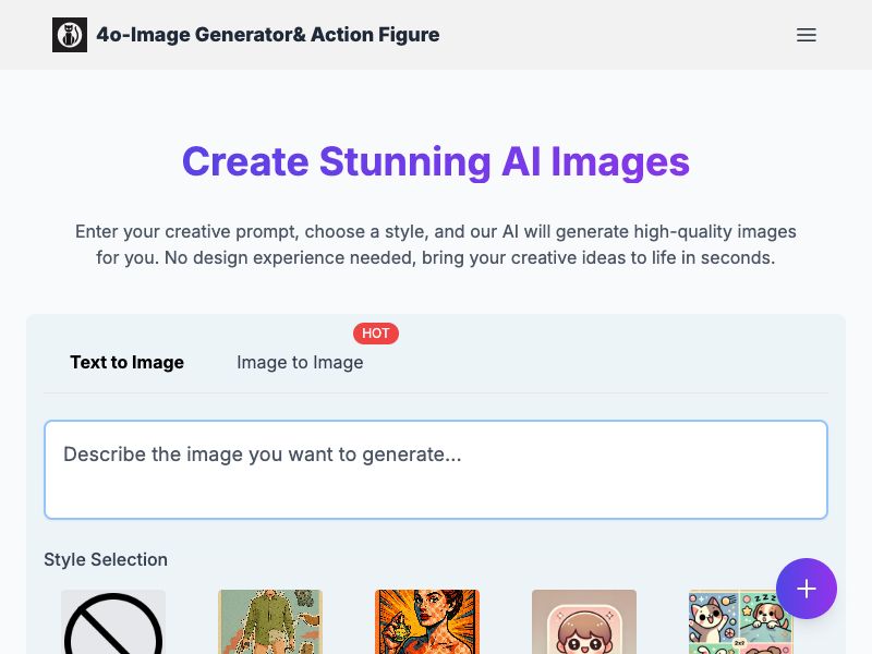 4o-Image Generator& Action Figure