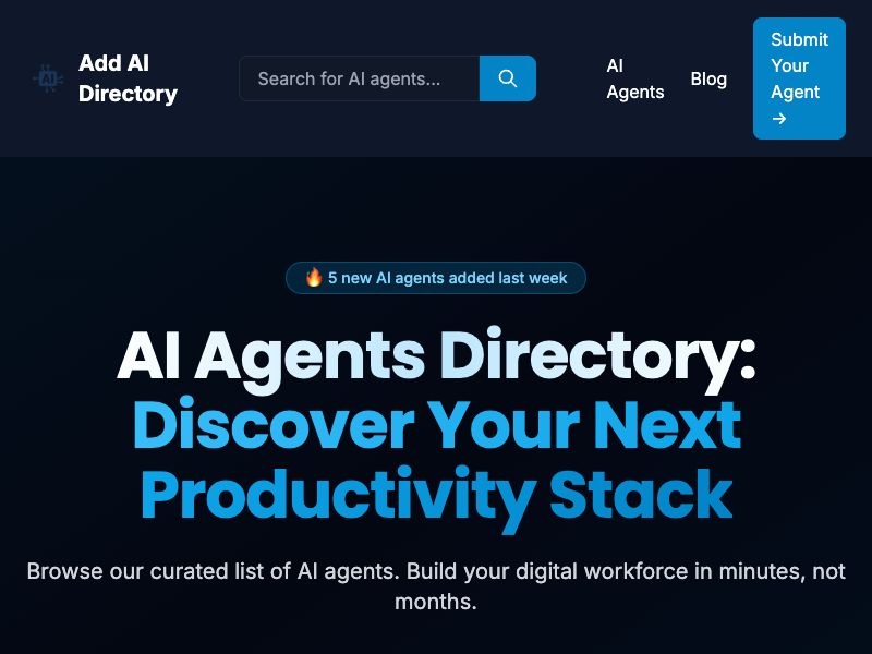 Add AI Directory