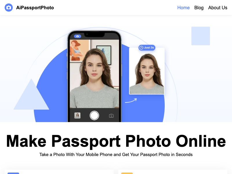 AI Passport Photo Screenshot