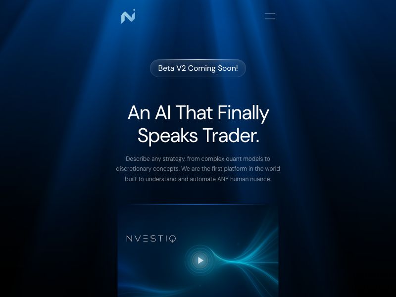 AI-Quant Studio Screenshot
