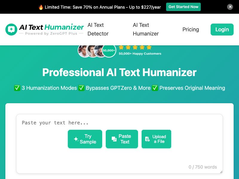 AI Text Humanizer