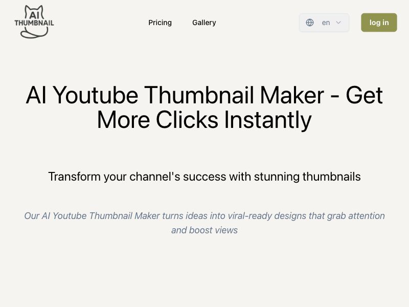 AI Thumbnail Maker