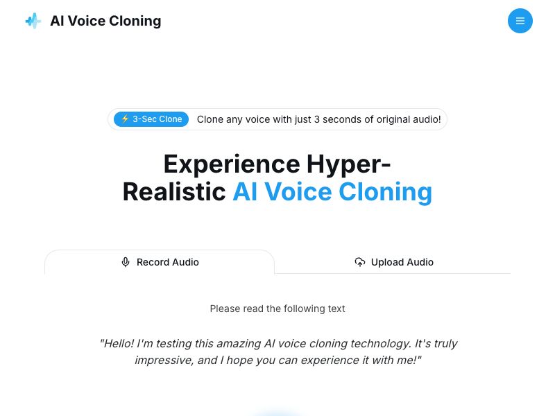 AI Voice Cloning