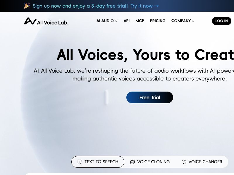 All Voice Lab Screenshot