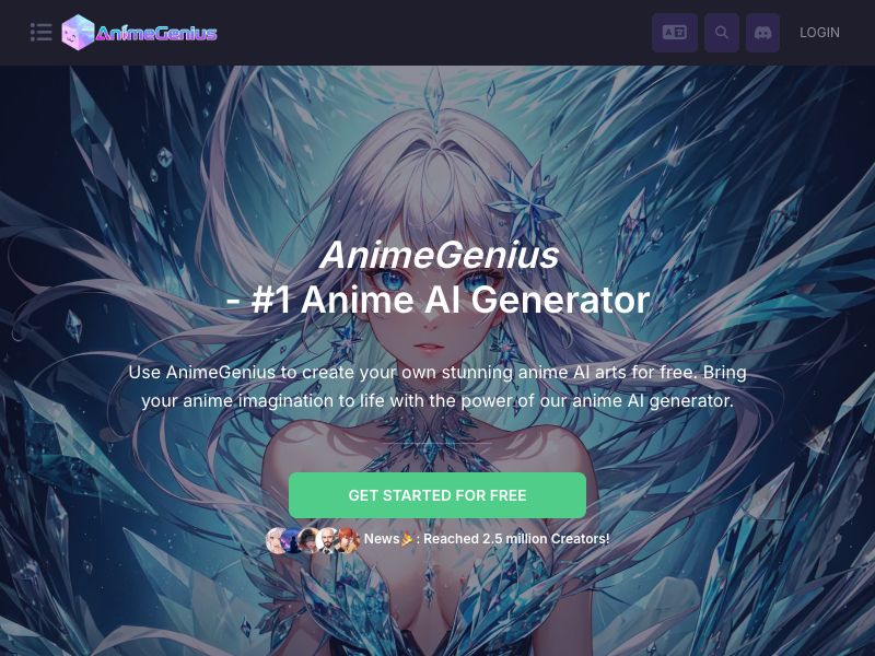 AnimeGenius: Free AI Anime Art Generator