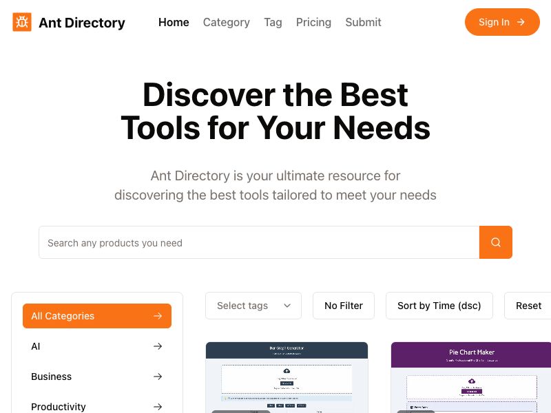 Ant Directory Screenshot