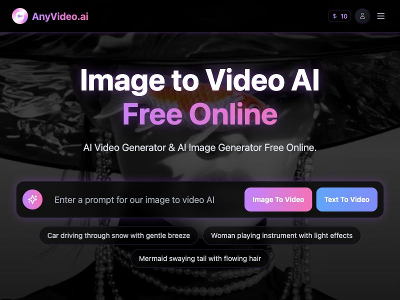 AnyVideo.AI: Convert Image to Video AI