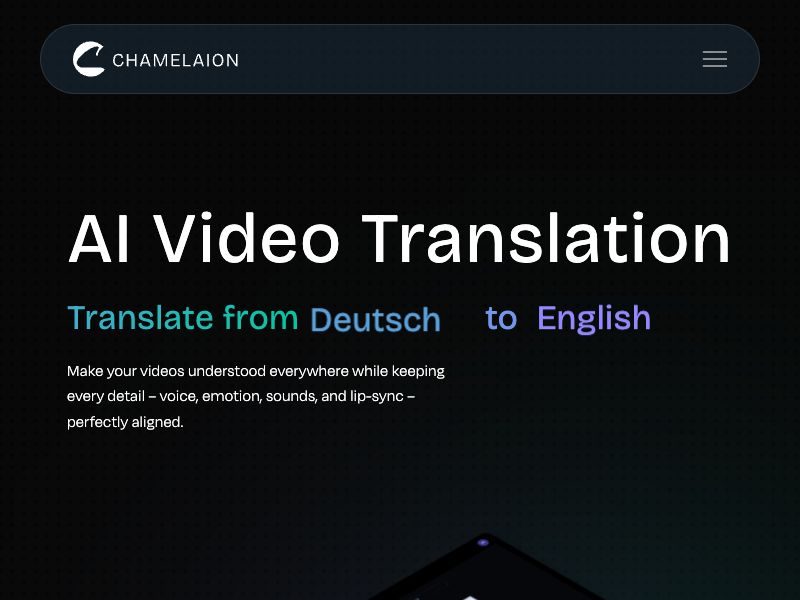 CHAMELAION Screenshot