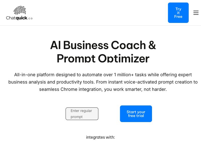 ChatQuick Screenshot