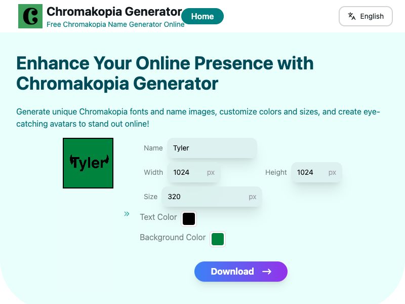 Chromakopia Generator