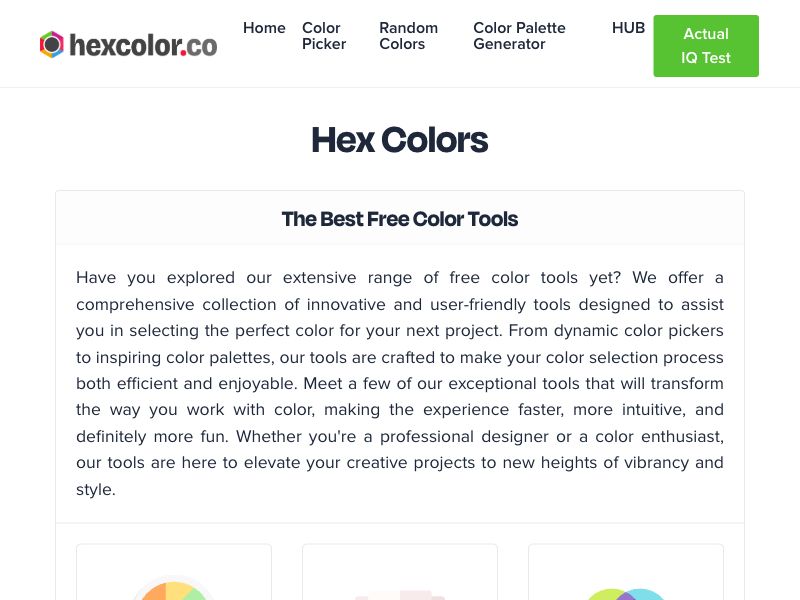 Color Tools