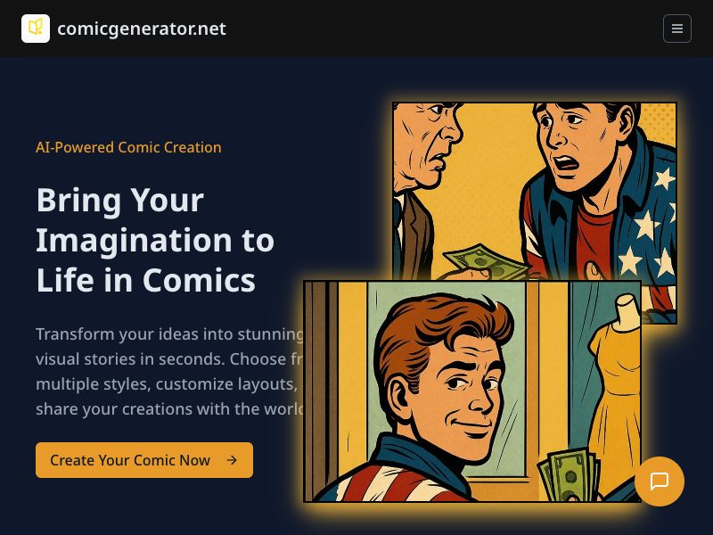 comic generator Screenshot