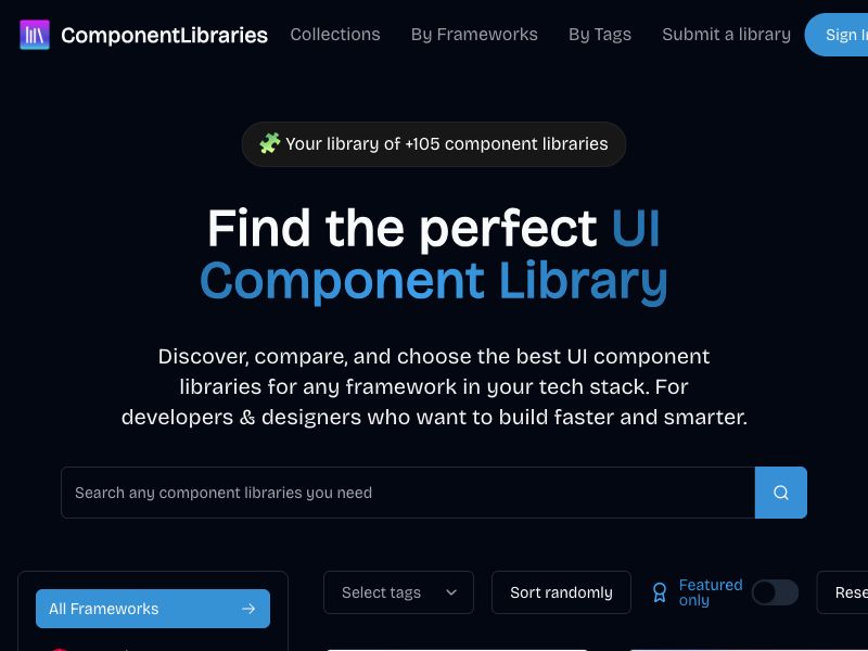 Component Libraries