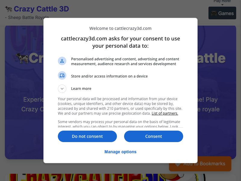 crazy cattle 3d