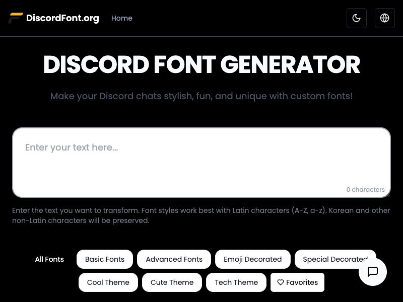 discord font Screenshot