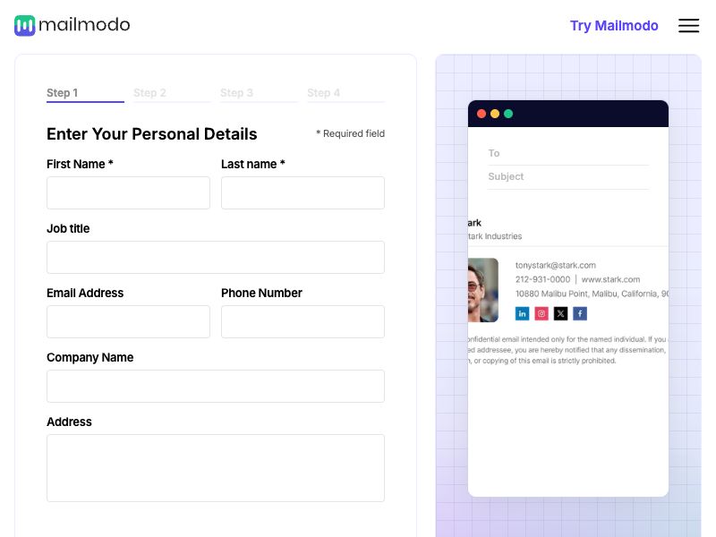 Email Signature Generator