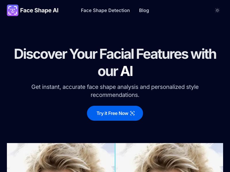 Face Shape AI Screenshot