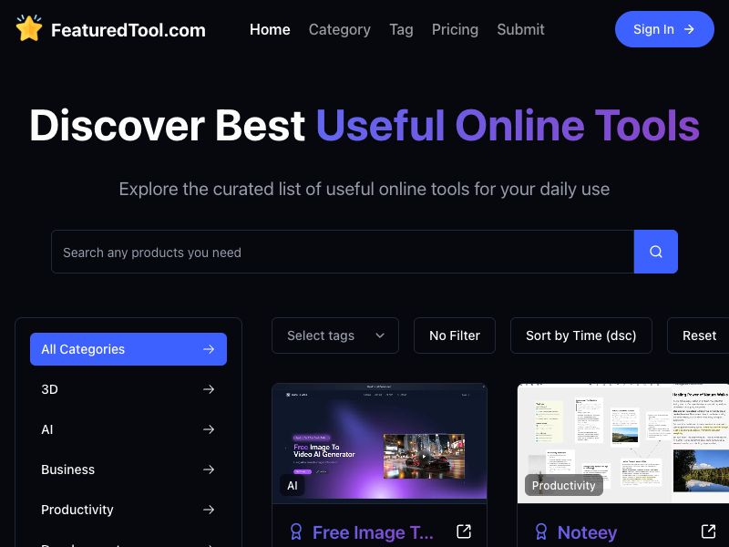 Featured Tool