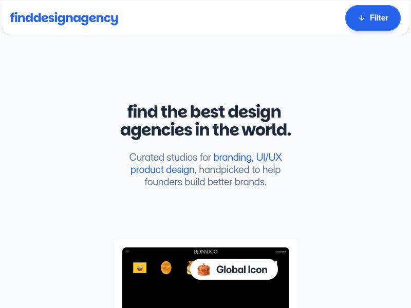 Find Design Agency Screenshot
