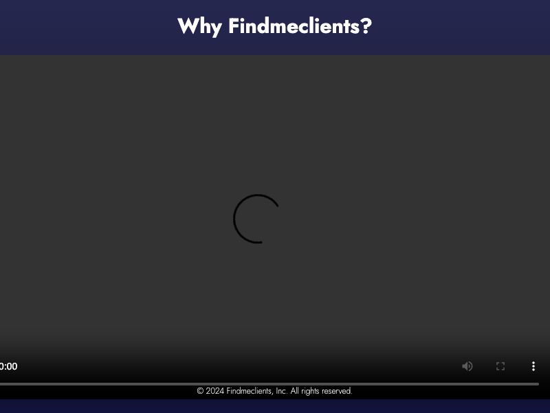 Findmeclients Screenshot