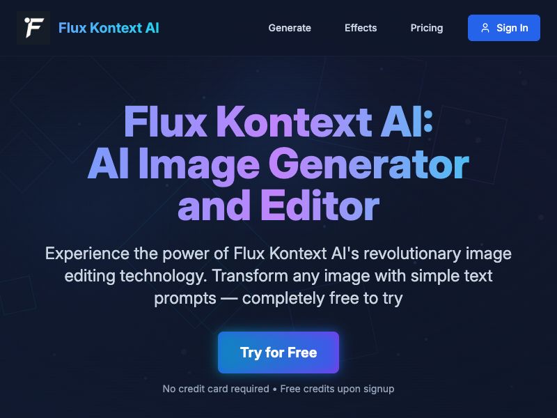 Flux Kontext AI