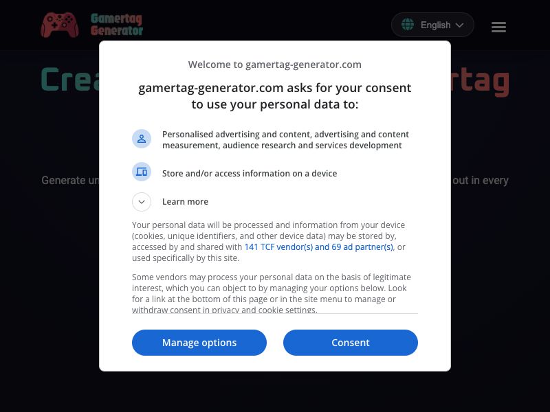 Gamertag Generator