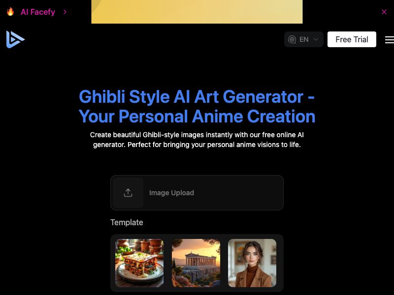 Ghibli Style Art Generator
