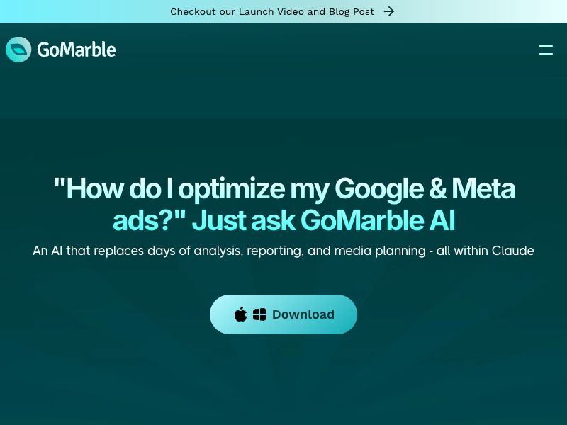 GoMarble MCP Screenshot