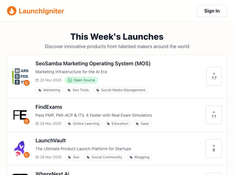 LaunchIgniter