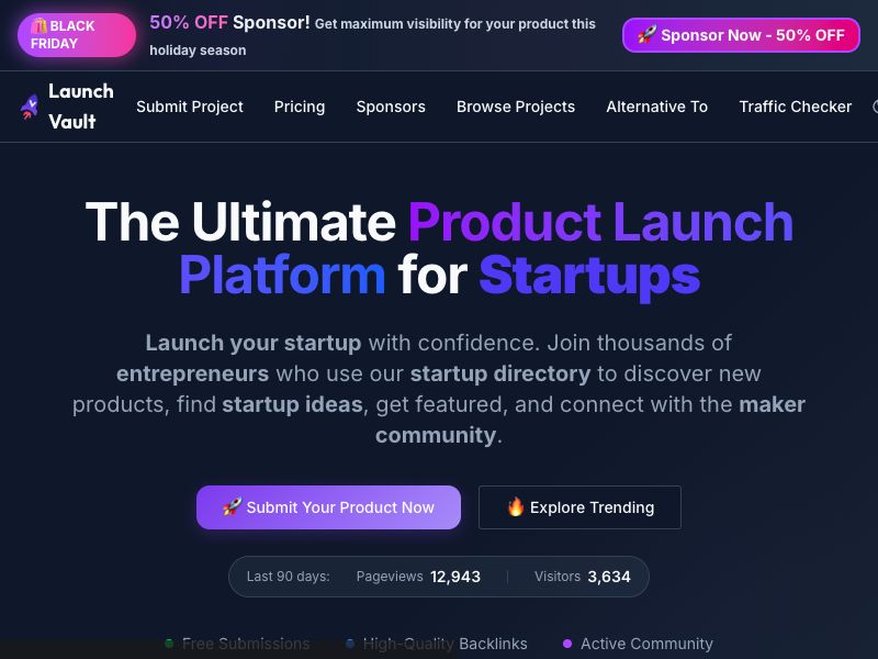 Launch vault