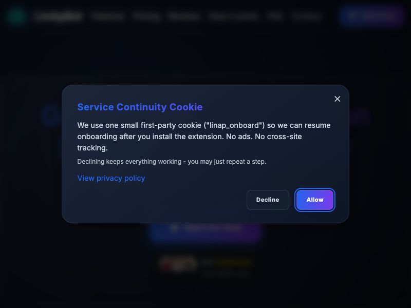 Linapbot Screenshot