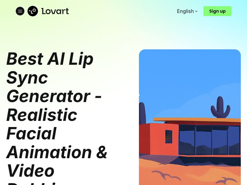 Lovart-Al Lip Sync